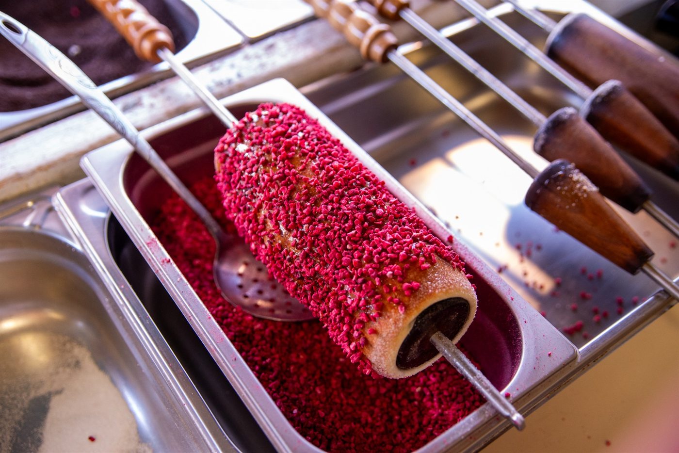 Kürtős cu Nutella și nucă extra